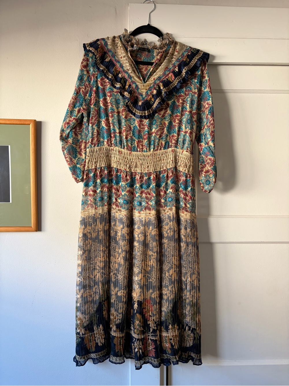 Vintage Diane Freis Midi Dress